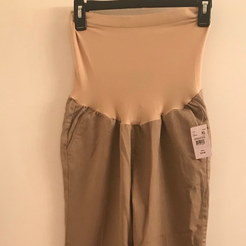 Motherhood Maternity Khaki Boot Cut Pants